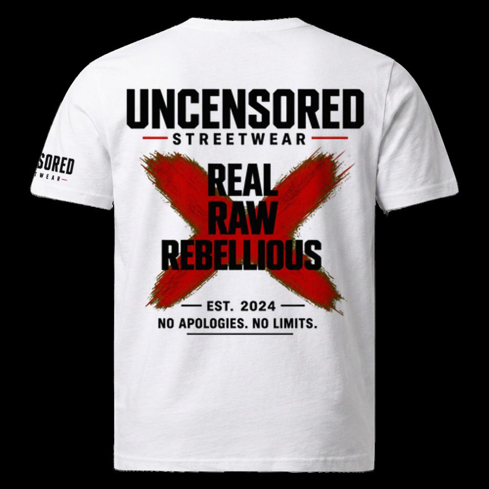 T-Shirt UNCENSORED Streetwear – Real Raw Rebellious