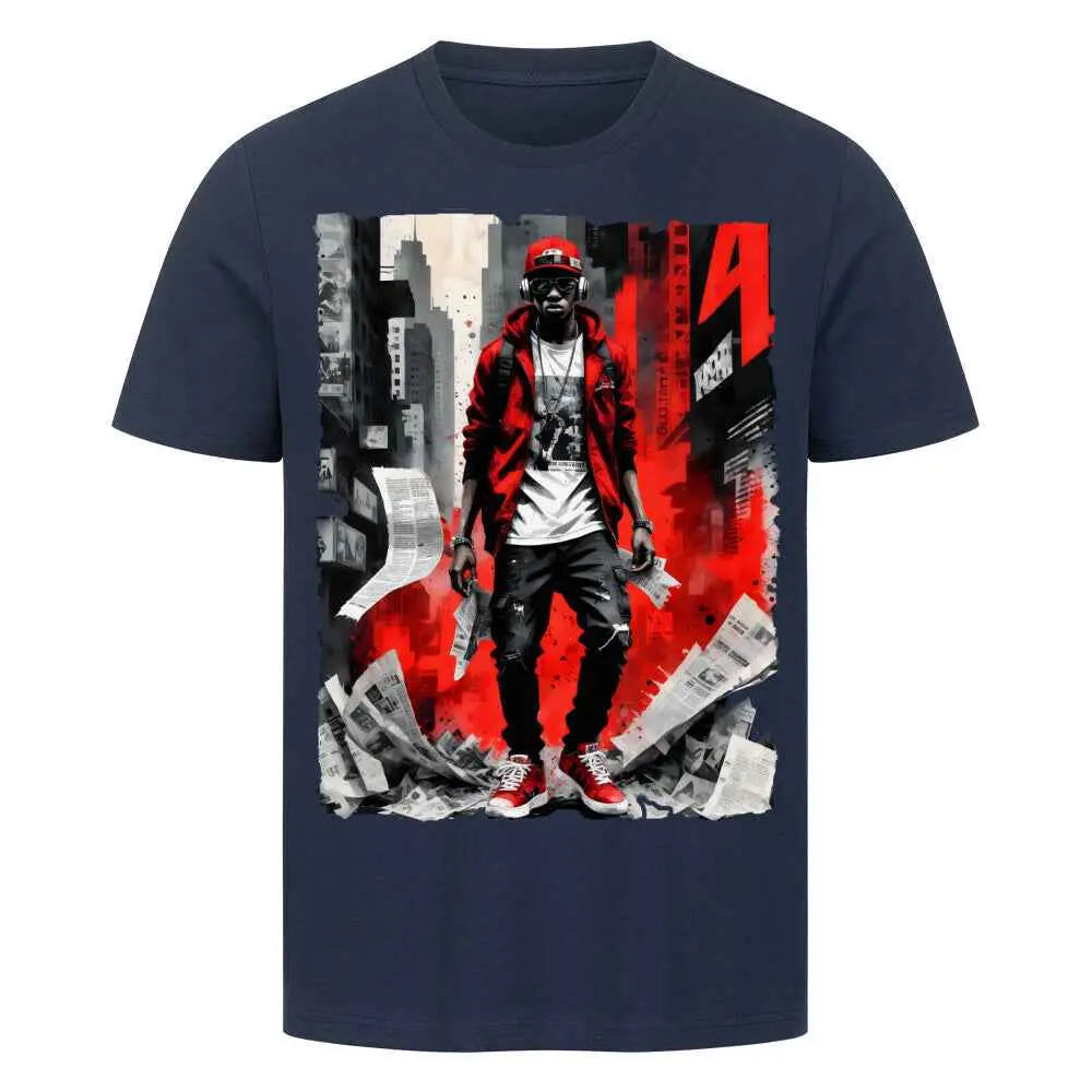 Herren T-Shirt Street Chaos - Stylisches und modernes Design für Streetwear-Liebhaber