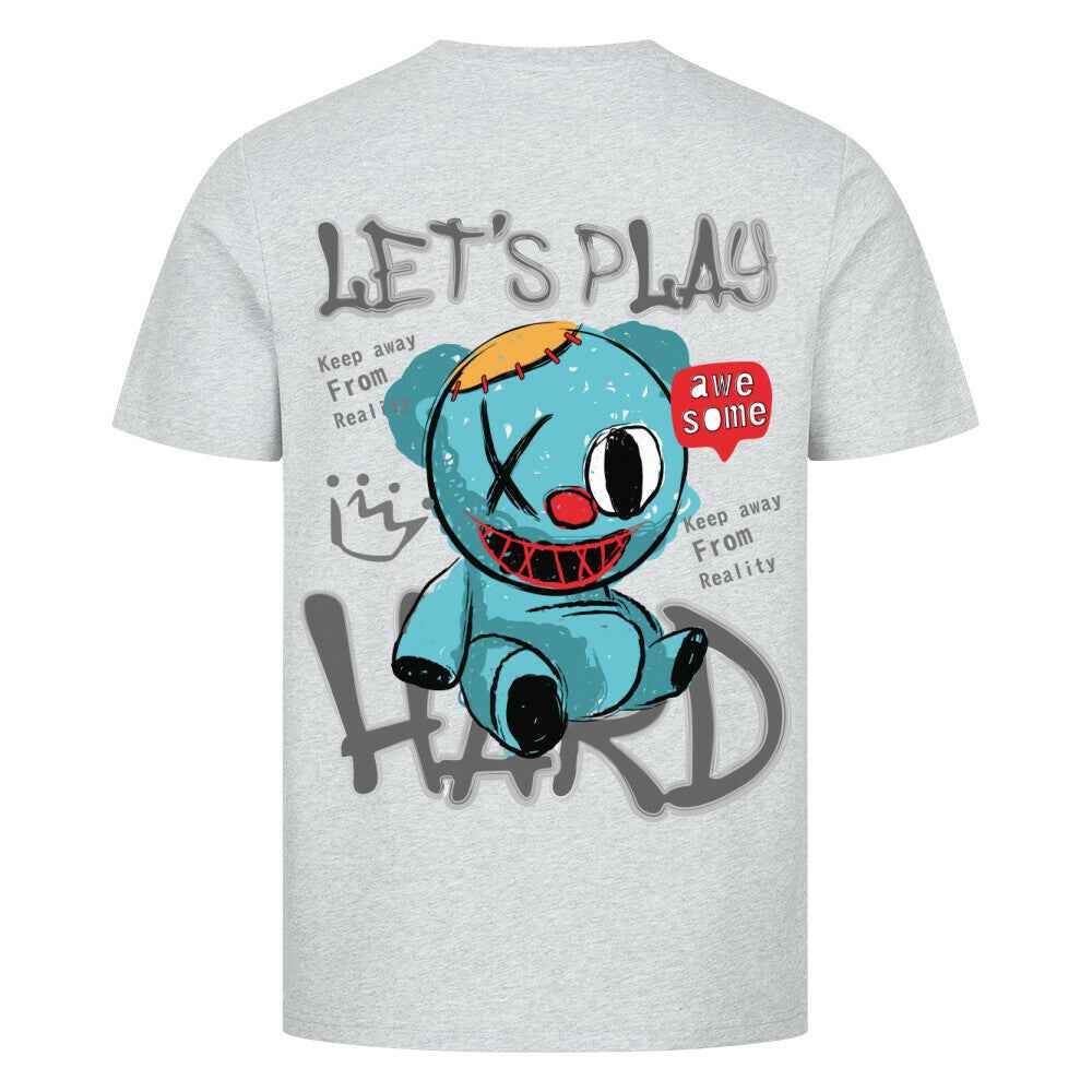 Herren T-Shirt Lets Play Hard - Sportliches Shirt für aktive Männer