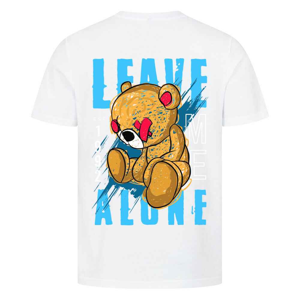 Herren T-Shirt Leave me alone – Cooles Design für entspannte Tage