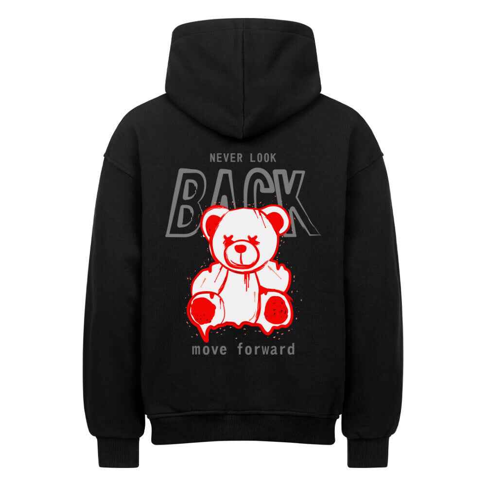Oversized Hoodie " Never Look Back " 380 GSM