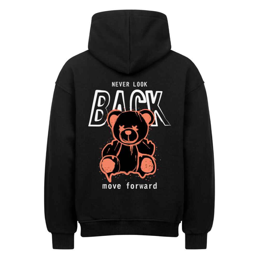 Oversized Hoodie "Never Look Back" 380 GSM
