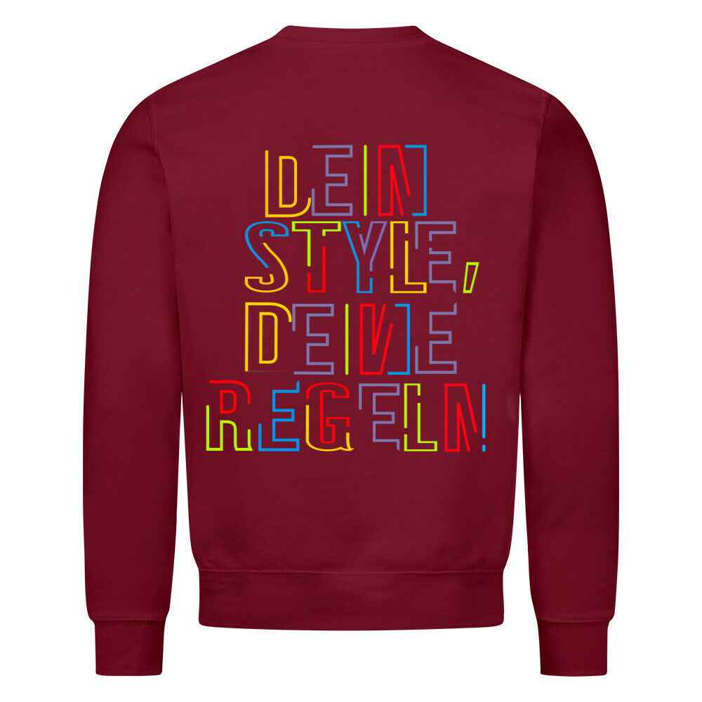 Herren Sweatshirt Dein Style - Individueller Freizeitlook für jede Gelegenheit