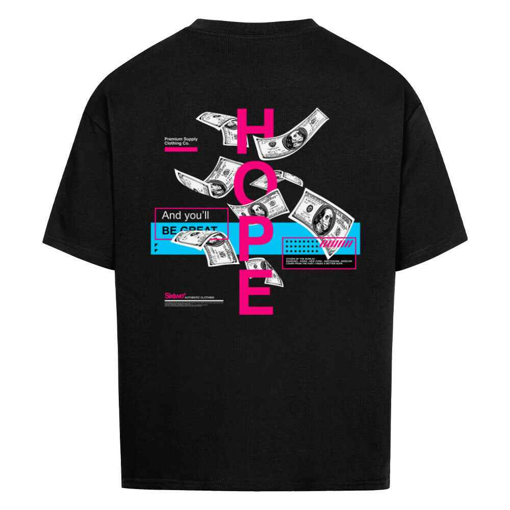 Oversized T-Shirt "Hope" 240 GSM