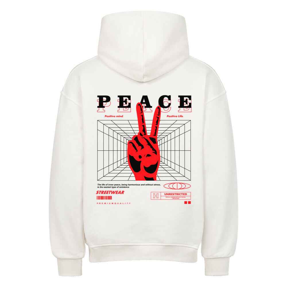 Oversized Hoodie " Peace " 380GSM