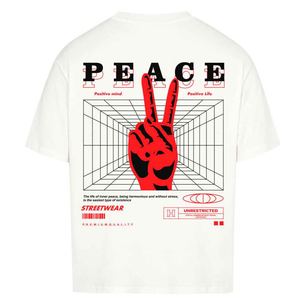 Oversized T-Shirt " Peace " 240GSM