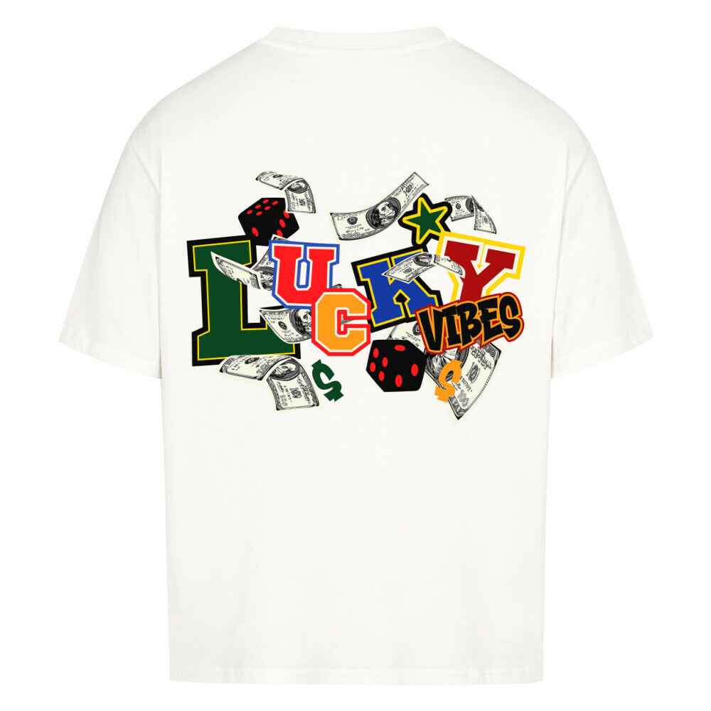 Oversized T-Shirt " Lucky Vibes " 240GSM