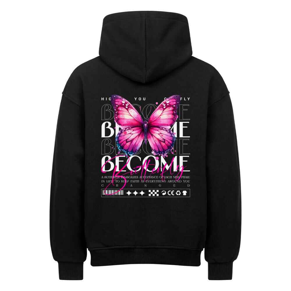 Oversized Hoodie " Butterfly " 380GSM