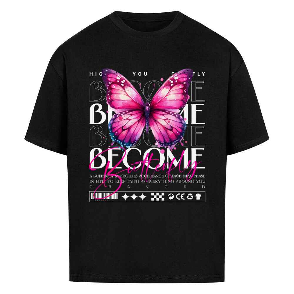 Oversized T-Shirt " Butterfly " 240GSM
