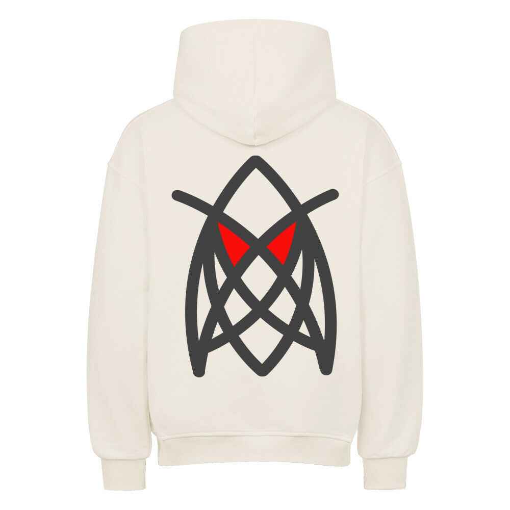 Oversized Hoodie " Shirtyseven Drop the Moth " 380GSM
