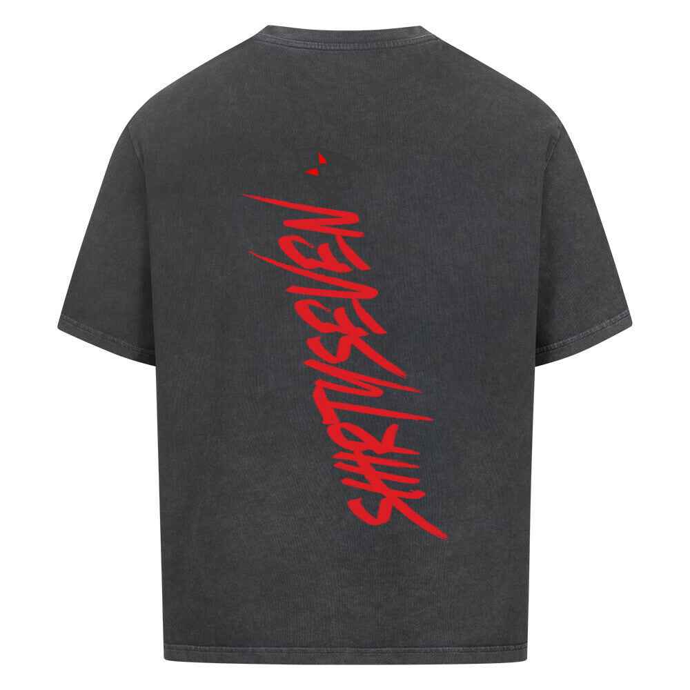 Oversized T- Shirt " Shirtyseven Drop the Moth " 240GSM