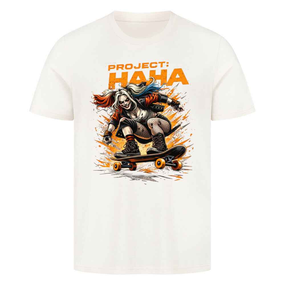 T-Shirt "Project Haha – Crazy Skater Girl