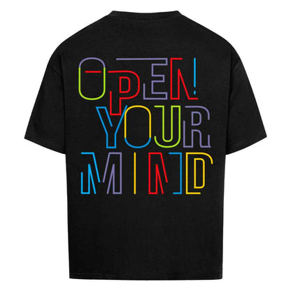 Open Your Mind Oversized-Shirt – Oversized-Shirt Dein Style für jeden Anlass | 240 GSM, Bequem und Trendy