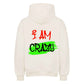 Oversized Hoodie "I AM Crazy" 380 GSM