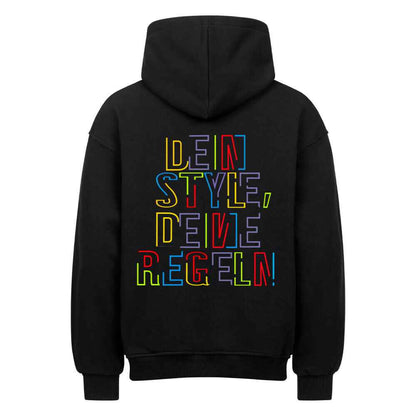 Oversized Hoodie                                    "Dein Style, Deine Regeln" 380 GSM