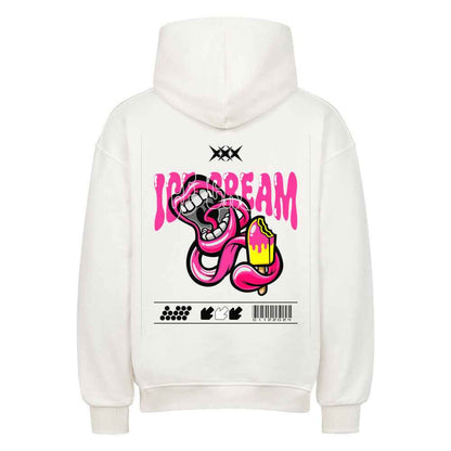 Oversized Hoodie "ICE CREAM" 380 GSM