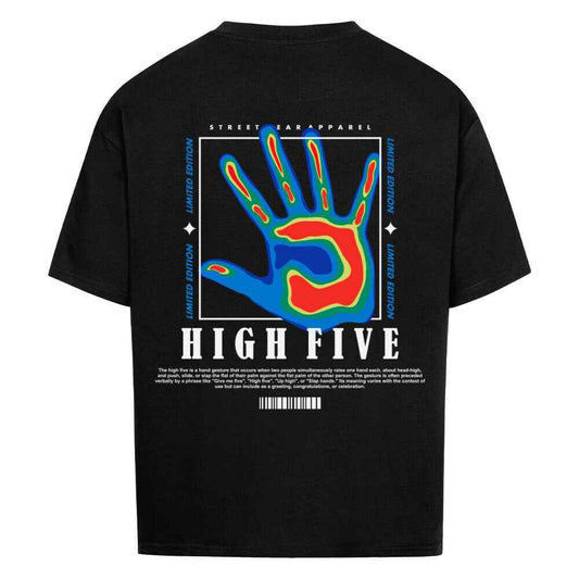 High Five – Thermal Scan Oversized T-Shirt