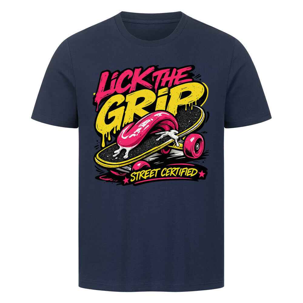 T-Shirt" Lick the Grip – Street Certified Skate Cartoon