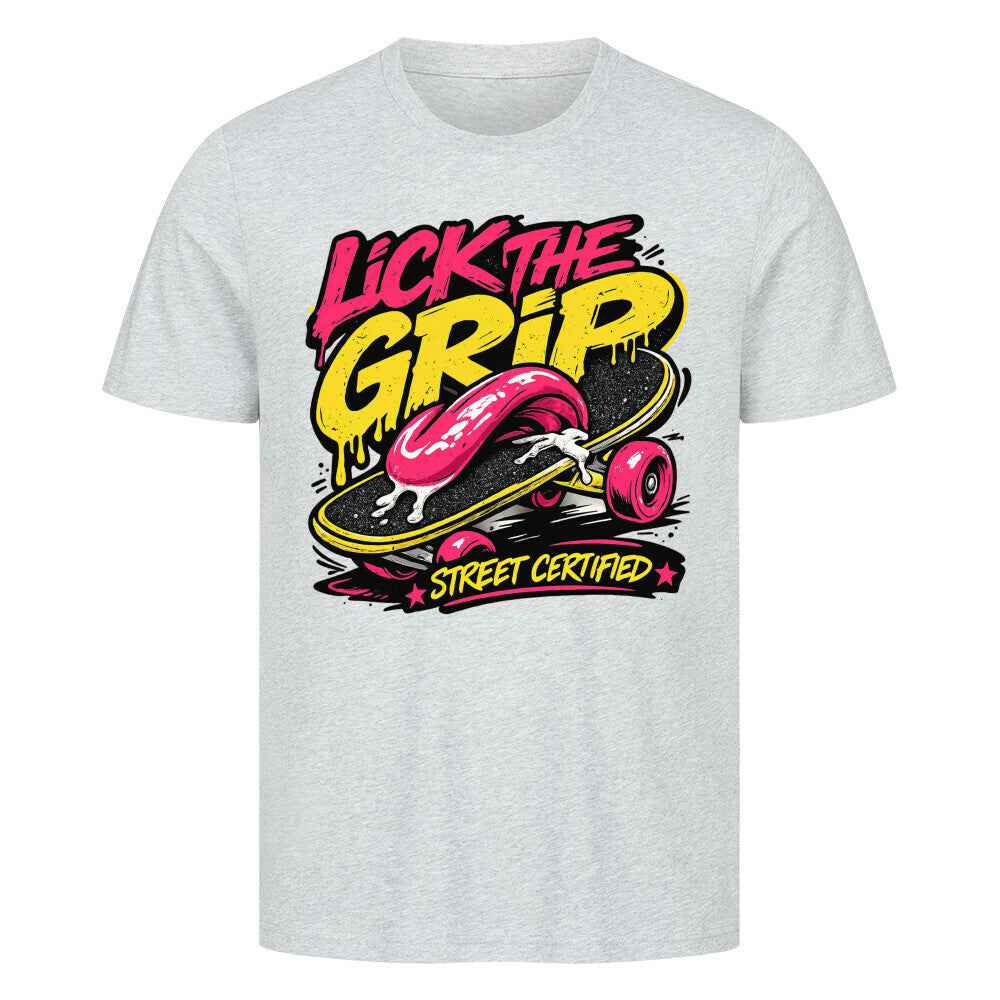 T-Shirt" Lick the Grip – Street Certified Skate Cartoon