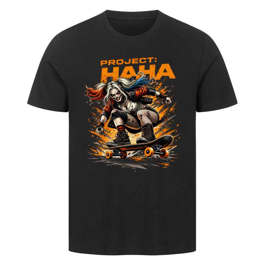 T-Shirt "Project Haha – Crazy Skater Girl