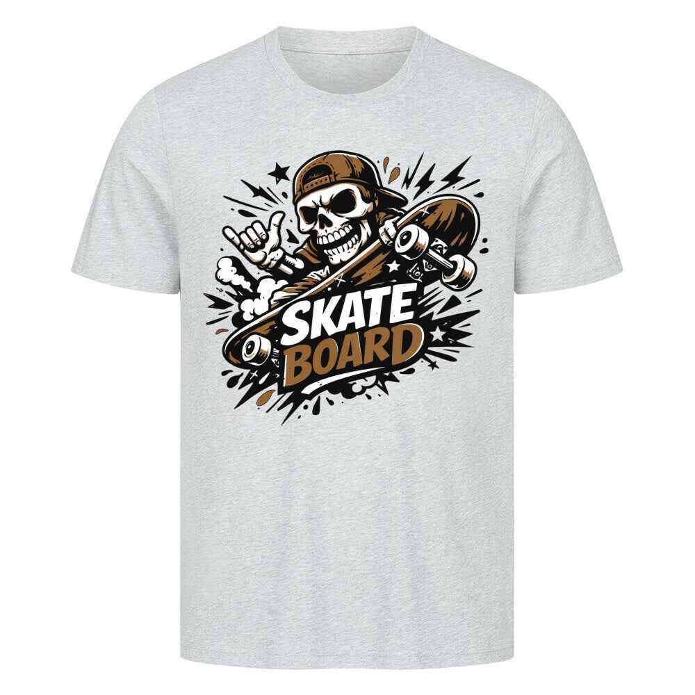 T-Shirt" Skull Skateboard – Skeleton Skater Streetwear Graphic