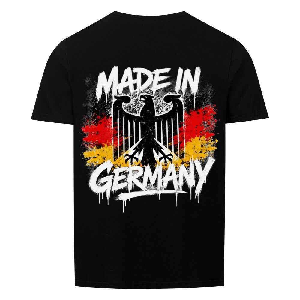 T-Shirt Made in Germany – Deutschland Flagge Vintage Streetwear