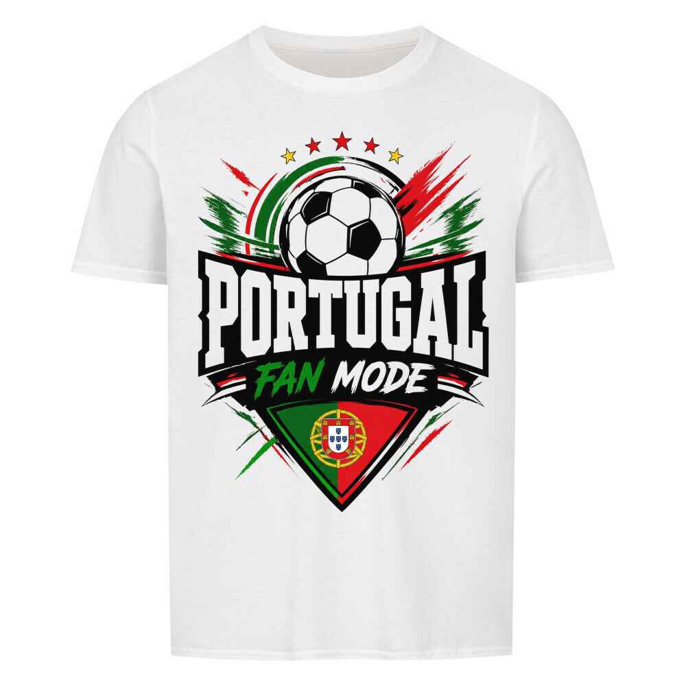 Portugal Fan Mode WM 2026 – Fußball T-Shirt