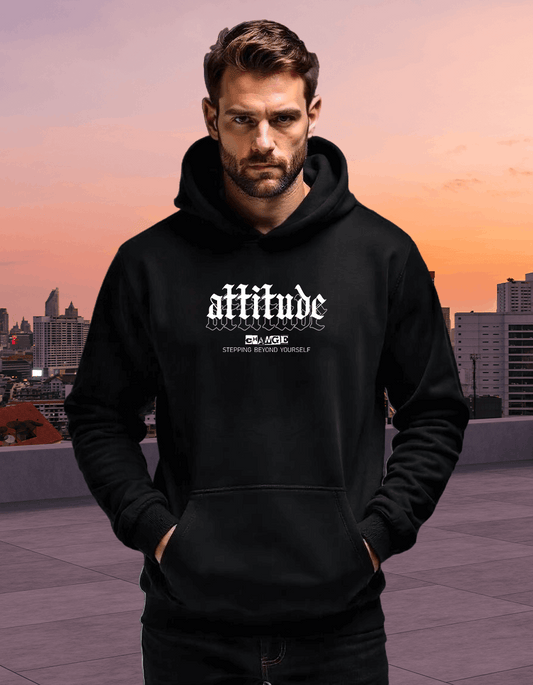 Oversized Hoodie "Attitude" 380 GSM