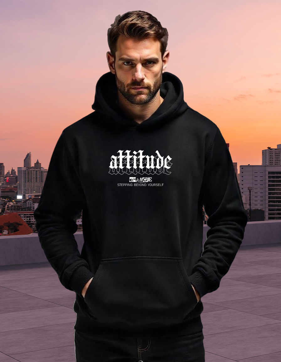 Oversized Hoodie "Attitude"