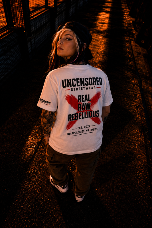 T-Shirt UNCENSORED Streetwear – Real Raw Rebellious