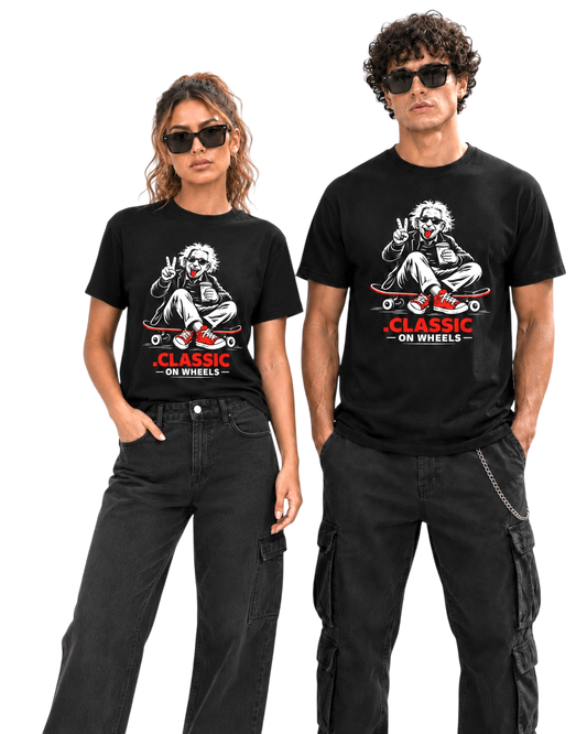 T-Shirt - Classic on Wheels Einstein