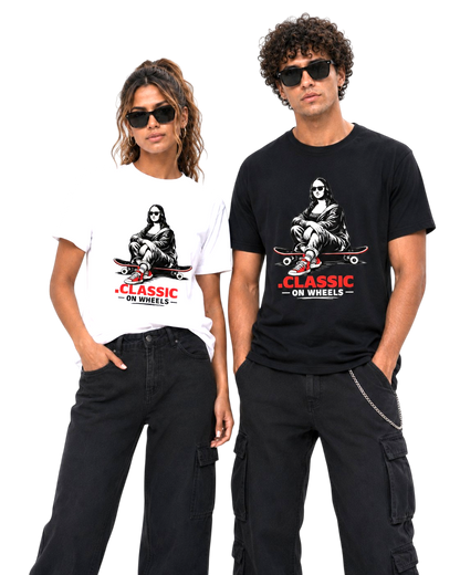 T-Shirt - Classic On Wheels Mona Lisa