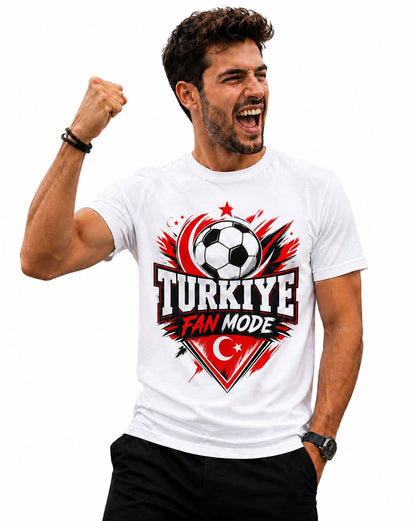 T-Shirts Türkei WM 2026 – Turkey Fan Mode Fußball Design